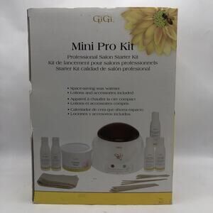 New GiGi Mini Pro Kit for Women, Hair Removal Wax Kit for Face & Body Pro Salon